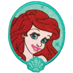 Nažehlovačka Princezny - Ariela