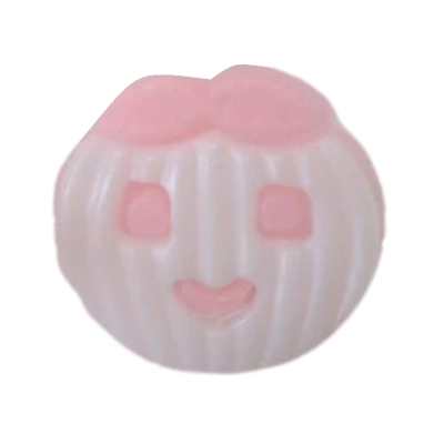 Dětský knoflík - Dýně růžové