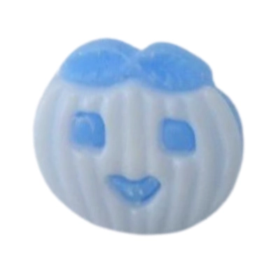 Knoflík dětský - Dýně modré