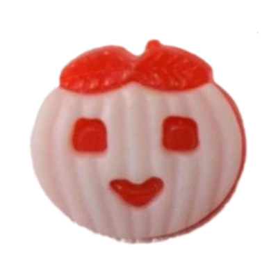 Dětský knoflík - Dýně červené