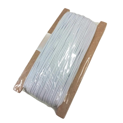 Klobouková guma - Bílá