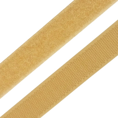 Suchý zip - Béžový, šíře 2 cm, 10 cm (metráž)