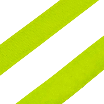 Suchý zip - NEON žlutý, šíře 2 cm, 10 cm (metráž)