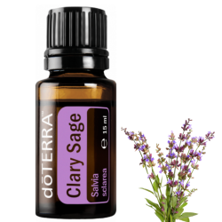 Essential oil doTERRA - Clary Sage, 15 ml, Best before: 06/2023