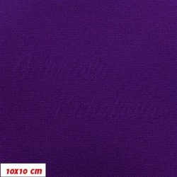 Waterproof Fabric MATT 537 - Dark Purple, width 155 cm, 10 cm, Certificate 1