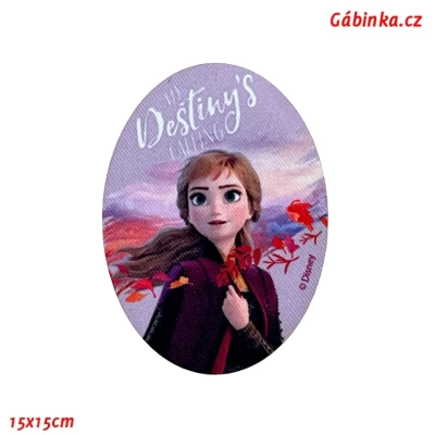 Nažehlovací záplata Ledové království 10 - Anna, ATEST 1