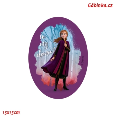 Nažehlovací záplata Ledové království 14 - Anna, ATEST 1