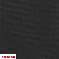 Waterproof Fabric MATT 22 - Black, width 155 cm, 10 cm, Certificate 1