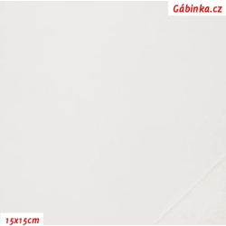 Zbytek zimního softshellu - Bílý, 1 m x 90 cm