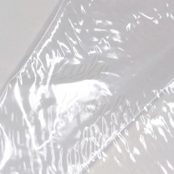 Fólie hladká - Průhledná, 0.12 mm, šíře 135 cm, 50 cm