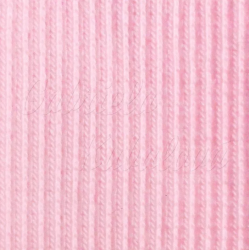 Zbytek žebrovaného nápletu - Světle růžový, délka 45 cm, šíře 100 cm
