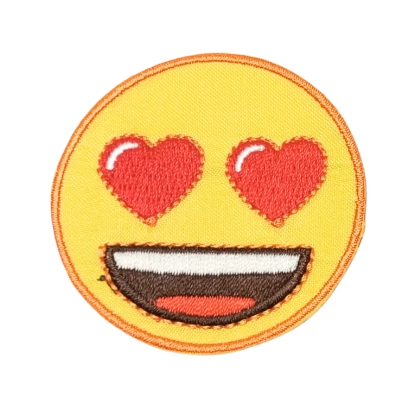 Nažehlovačka Emoji 1 - Srdíčkové oči
