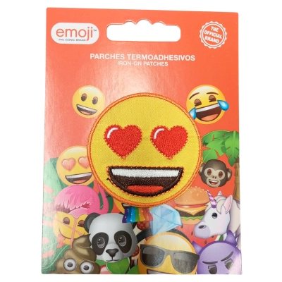 Nažehlovačka Emoji 1 - Srdíčkové oči