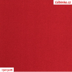 Zbytek plavkoviny - Červená, délka 40 cm, šíře 140 cm