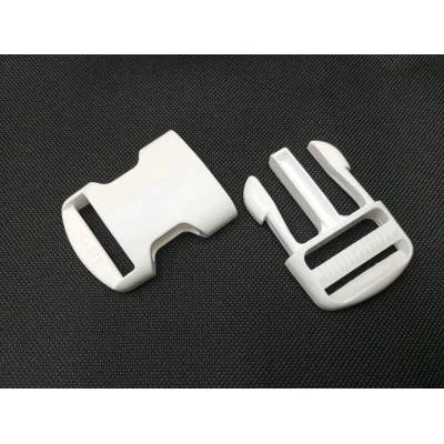 Trojzubec plastový průvlek 30 mm - Bílý, 1 ks