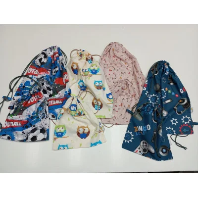 Plátěný vak na cvičební úbor