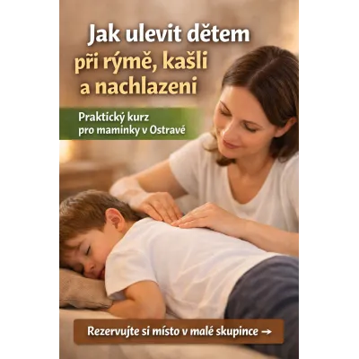 Tuina pro děti Ostrava: rýma, kašel, nachlazení