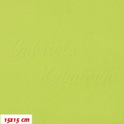 Microfleece antipilling 586 - Jablíčkově zelený, šíře 140-155 cm, 10 cm