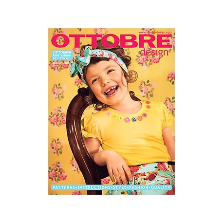 Časopis Ottobre Design Kids 2009-3, titulní strana