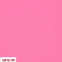 Kočárkovina MAT 538, neónově růžová, 15x15cm