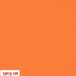 Waterproof Fabric MATT 741 - Orange, width 155 cm, 10 cm, Certificate 1