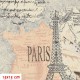 Plátno - Vzpomínky na Paříž, šíře 140 cm, 10 cm