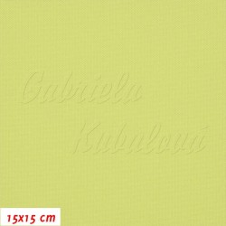 Kočárkovina MAT 742 - Světle žlutozelená, šíře 155 cm, 10 cm, ATEST 1