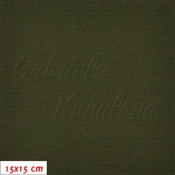Kočárkovina MAT 731 - Tmavě zelená/khaki, šíře 155 cm, 10 cm, ATEST 1
