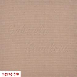 Waterproof Fabric MATT 455 - Light Brown, width 155 cm, 10 cm, Certificate 1
