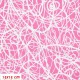 Kočárkovina, MAT Propletence bílé na růžové, 15x15cm