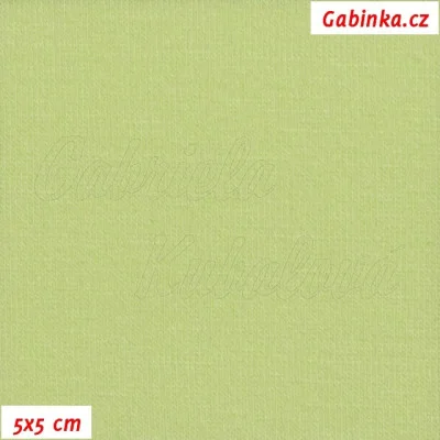 Viskóza, sv. zelená, 5x5cm