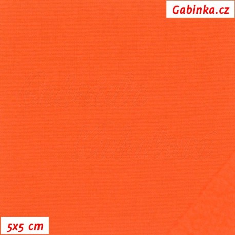 Softshell, NEON oranžový, 5x5cm