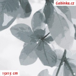 Waterproof Fabric Premium - Sakura Gray, width 155 cm, 10 cm, Certificate 1