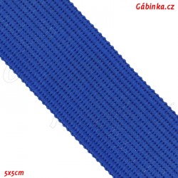 Lemovací proužek PES - Královsky modrý, šíře 25 mm, 1 m