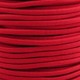 Pruženka, guma - kulatá, červená, průměr 3 mm, 1 m