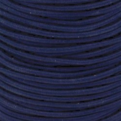 Pruženka, guma - kulatá, tmavě modrá 4840, průměr 3 mm, 1 m
