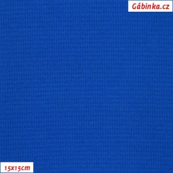 Kočíkovina MAT 281 - Kráľovsky modrá, šírka 155 cm, 10 cm, ATEST 1, 2. akosť