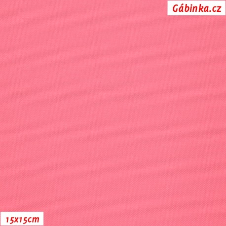 Kočárkovina, Lososově růžová, MAT 505, 15x15cm