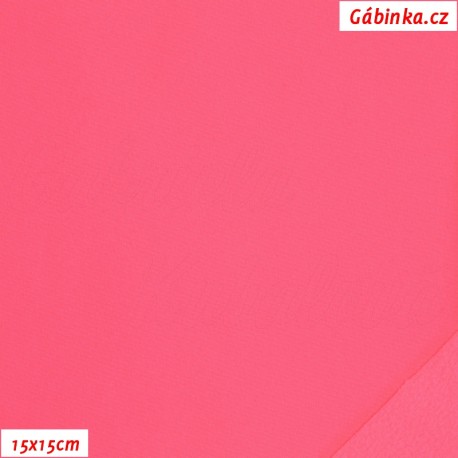 Zimní softshell - 10000/3000, NEON růžový SOFT 883, 15x15 cm