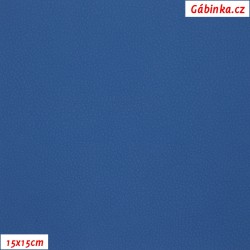 Koženka SOFT 084 - Kovovo modrá, šírka 140 cm, 10 cm