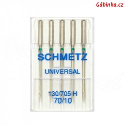 Needles Schmetz - UNIVERSAL 130/705 H, 70/10, 5 ks