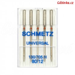 Ihly Schmetz - UNIVERSAL 130/705 H, 80/12, 5 ks