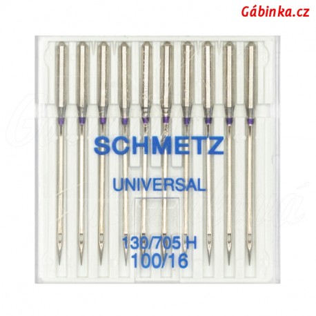 Jehly Schmetz - UNIVERSAL 130/705 H, 100/16, 10 ks