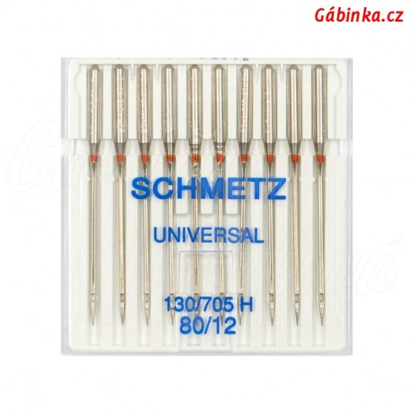 Jehly Schmetz - Universal 130/705 H, 80/12, 10 ks
