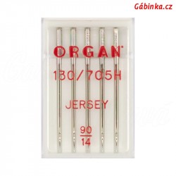 Needles ORGAN - JERSEY 130/705 H SUK, 90/14, 5 ks