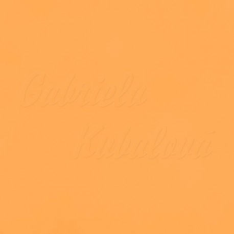 Látka, plátno - světle oranžová, meruňková, šíře 150 cm, 10 cm