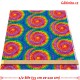 USA Cotton - Colourful batik, photo with meter