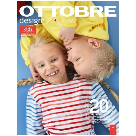 Časopis Ottobre design - 2020/3, Kids, letní vydání - titulní strana