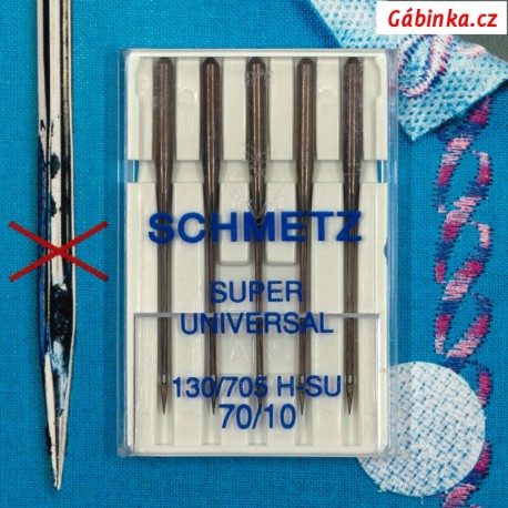 Jehly Schmetz - SUPER UNIVERSAL 130/705 H-SU, 70/10, 5 ks