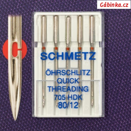 Jehly Schmetz - QUICK THREADING 705 HDK, 80/12, 5 ks
